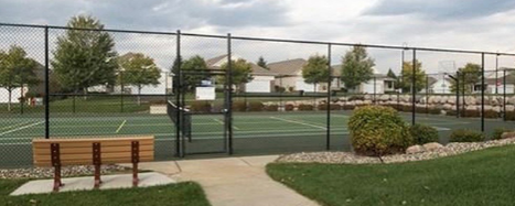 Pickleball Courts at Crosscroft Of Evermoor
