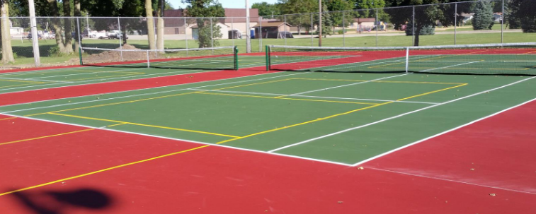 Pickleball Courts at Oak St Courts