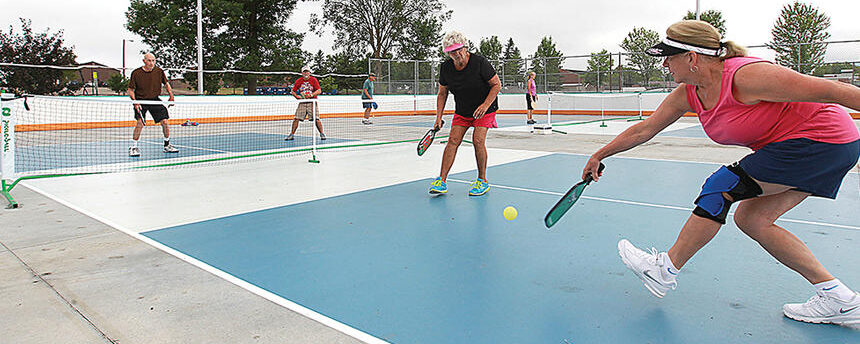 Pickleball Courts at Peoples Park
