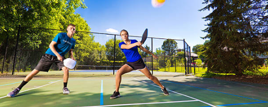 Pickleball Courts at Evergreen Commons